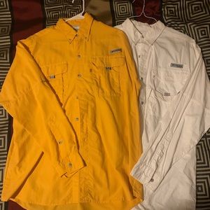 Set of 2 Columbia PFG Fishing Shirts